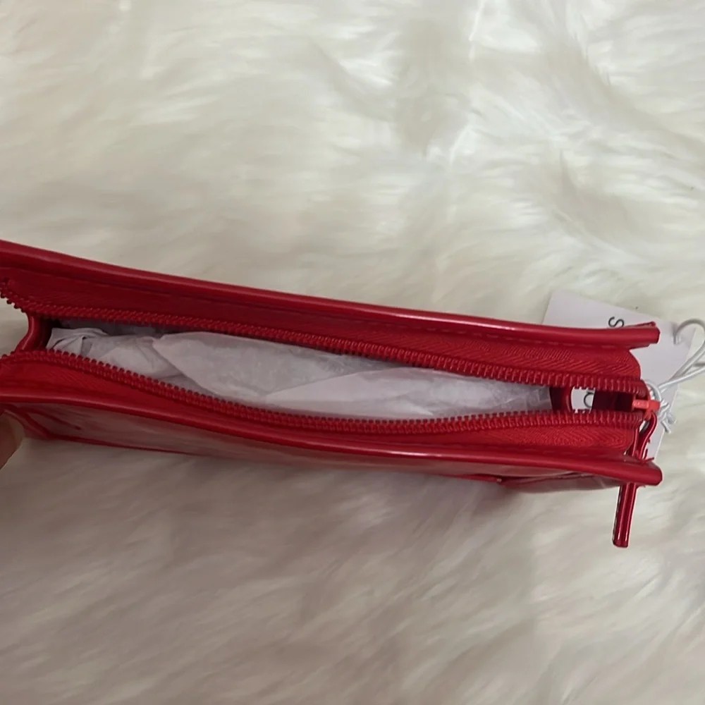 NWT Smashbox Red Cosmetic Bag